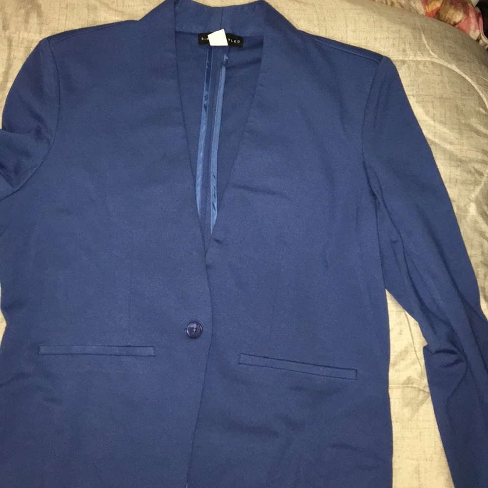 Light blue blazer